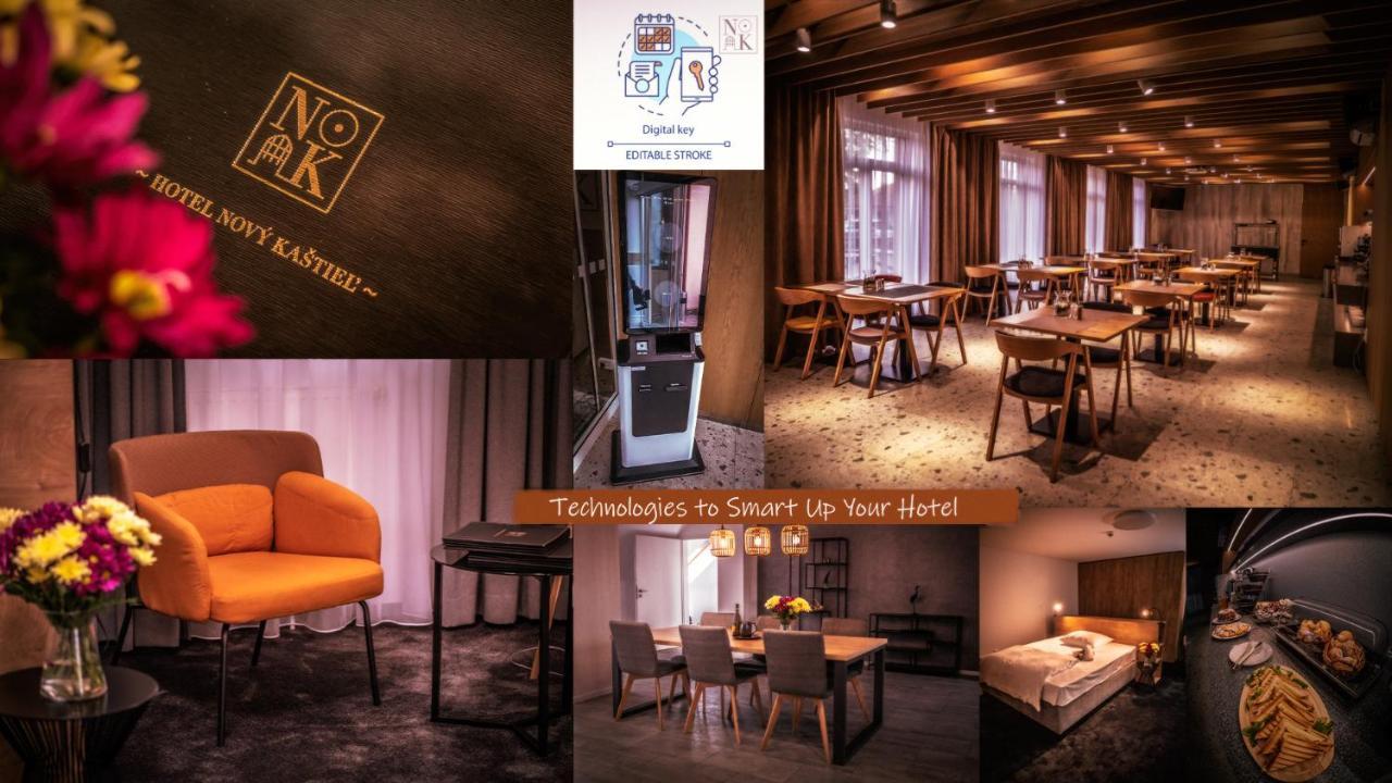 Hotel Novy Kastiel - Self Check-In Topoľčany エクステリア 写真